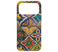 Coquette Motifs géométriques mexicains de Fleurs Coque pour iPhone 17 Pro Max