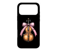 Coquette Nœud Violoncelle Fille Violoncelle Maman Fête des Mères Mère Mignon Coque pour iPhone 17 Pro Max
