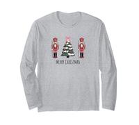 Coquette Nutcracker Christmas Tree Preppy Holiday Manche Longue