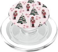 Coquette Nutcracker Christmas Tree Preppy Holiday PopSockets PopGrip pour MagSafe