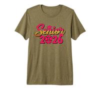 Coquette Pink Bow Leopard Senior 2026 Class of Graduation T-Shirt Haut de Gamme