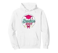 Coquette Pink Bow Leopard Senior 2027 Class of Graduation Sweat à Capuche