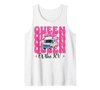 Coquette Queen of The RV Camping Camper Girl Mom Débardeur