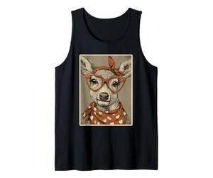 Coquette Romantique en Forme de cerf avec cœurs pour la Saint-Valentin Débardeur