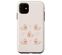 Coquette Swan & Pink Bows Cute Bird Love Soft Aesthetic Coque pour iPhone 11