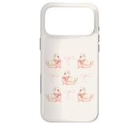 Coquette Swan & Pink Bows Cute Bird Love Soft Aesthetic Coque pour iPhone 17 Pro Max