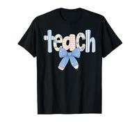 Coquette Teach Appreciation Coquette Bow Teacher Day T-Shirt