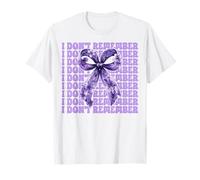 Coquette Violette « I Don't Remember » pour Sensibilisation à l'épilepsie T-Shirt