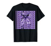 Coquette Violette « I Don't Remember » pour Sensibilisation à l'épilepsie T-Shirt