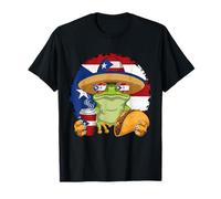 Coqui Frog Porto Rico Taino Drapeau portoricain Boricua T-Shirt