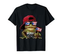Coqui Frog Porto Rico Taino Drapeau portoricain Boricua T-Shirt