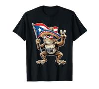 Coqui Frog Porto Rico Taino Drapeau portoricain Boricua T-Shirt