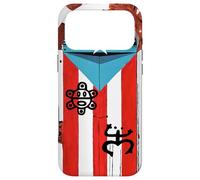 Coqui Sun Taíno Drapeau Porto Rico Coque Boricua Pride Coque pour iPhone 17 Pro Max