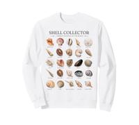 Coquillage Collector commun du Monde Art Vintage Sweatshirt