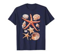 Coquillage de Plage et Coquillages de Collection étoile de mer conque T-Shirt