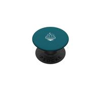 Coquillage festonné esthétique Cosmique PopSockets PopGrip Adhésif