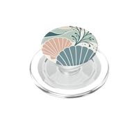 Coquillage Océan Plage Boho Minimaliste Vagues PopSockets PopGrip pour MagSafe