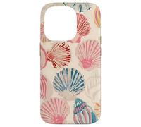 Coquillage Vintage, Plage, Tropical, côtier, esthétique, esthétique Coque pour iPhone 14 Pro