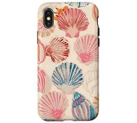 Coquillage Vintage, Plage, Tropical, côtier, esthétique, esthétique Coque pour iPhone X/XS
