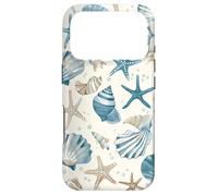 Coquillages côtiers Vert écume et Beige Coque pour iPhone 17 Pro