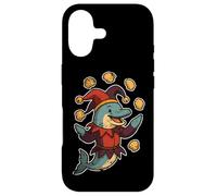 Coquillages de jonglage du bouffon de Dauphin Coque pour iPhone 17