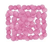 Coquillages naturels pour loisirs créatifs - 100 Pièces 5 cm Naturels pour DIY | Disques de Coquillage Percés pour Art Mural | Pour Couronnes, Abat-Jour, Bijoux, Décoration Murale, Maison, Bureau, Fêt