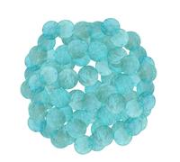 Coquillages naturels pour Loisirs créatifs,100 Pièces de 5 cm pour Décoration Naturelle | Disques de Coquillage Percés pour Art Mural | pour guirlandes, couronnes, Bijoux, Maison, Bureau, Mariage,