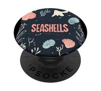 Coquillages pour une touche de charme côtier PopSockets PopGrip Adhésif