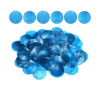 Coquillages Ronds Troués - 100 Pièces Décoration Maison Loisirs Créatifs - Création de Carillons Éoliens | pour Femmes Filles Artistes Adultes Passionnés Loisirs Créatifs Mariage Maison Atelier