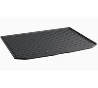 Coquille coffre-arrière Rubbasol (caoutchouc) compatible avec Audi A3 8V Sportback 2012- (Sol en haut variable), Noir