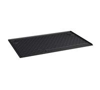 Coquille coffre-arrière Rubbasol (caoutchouc) compatible avec Citroën Berlingo (M 5-personnes) & Opel Combo MPV & Peugeot Rifter (Standard) 9/2018-, Noir