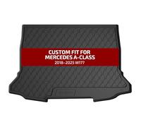 Coquille coffre-arrière Rubbasol (caoutchouc) compatible avec Mercedes W177 5/2018-, Noir