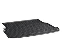 Coquille Coffre-arrière Rubbasol (Caoutchouc) Compatible avec Mercedes Classe-C W206 Kombi 2021- excl. Plug-in-Hybrid (avec Paquet de Coffre INCL. Filet à Gauche), Noir