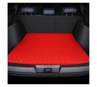 Coquille Coffre Arrière Tapis Coffre Voiture Cuir imperméable, personnalisé, pour Kadjar, pour Fluence, pour Captur, pour Megane pour Talisman(Rouge)