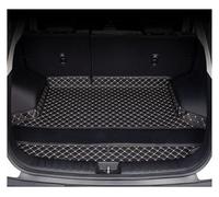 Coquille Coffre Arrière Tapis de Coffre pour Mazda CX-30 2020-2024, étanche, antidérapant, Robuste et amélioré(Noir et Blanc)