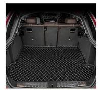 Coquille Coffre Arrière Tapis de Coffre pour Volvo XC90 7 Places 2015 2016 2017 2018 2019 2020 2 2021 2022 2023 2024 2025 2026(Black-Beige)