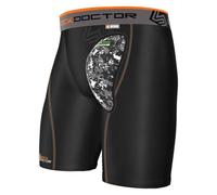 Coquille De Baseball Shock Doctor Air Core Ultra Souple Avec Short Noir Noir