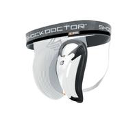 Coquille De Baseball Shock Doctor Bioflex Avec Support Blanc