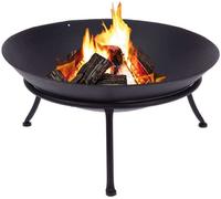 Coquille de feu avec lisse standard 57 cm noir