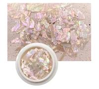 coquille de poisson naturel, Décorations d'ongles en strass en coquille d'ormeau TCST2014A irrégulière 10g(TCST2014A 50g)