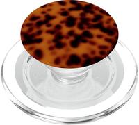 Coquille de Tortue esthétique Vintage Girly Orange Marron foncé PopSockets PopGrip pour MagSafe