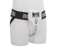 Coquille femme Metal Boxe Blanc XL