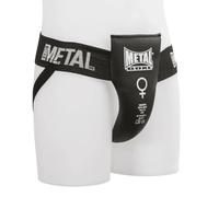 Coquille femme Metal Boxe Noir S