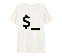 Coquille/Perl Design Variable par défaut pour codeurs et Sysadmins T-Shirt Haut de Gamme