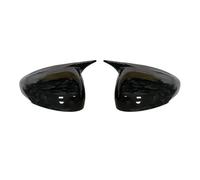 Coquille Rétroviseur Accessoires Voiture Aile Latérale Extérieure Couvercle Rétroviseur Boîtier Pour Peugeot 508 2011 2012 2013 2014 2015 2016 2017 Cache Rétroviseurs(Noir brillant)