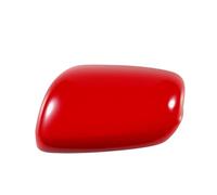 Coquille Rétroviseur Accessoires Voiture Aile Latérale Porte Couvercle Rétroviseur Boîtier Pour Fit Pour Jazz 2009 2010 2011 2012 2013 Couverture Miroir(Rouge,La gauche)
