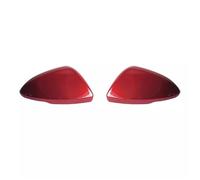 Coquille Rétroviseur Accessoires Voiture Couvercle Rétroviseur Latéral Porte D'aile Boîtier Capuchon Pour Chevy Pour Cruze 2017 2018 2019 Couverture Miroir(Rouge,1 paire)