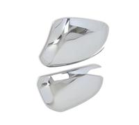 Coquille Rétroviseur Boîtier Couvercle Rétroviseur D'aile Latérale Porte Extérieure Voiture Pour Hyundai Pour Santa Fe 2019 2020 2021 2022 2023 Couverture Miroir(Argent)