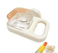 Coquilles D'alimentation transparente | Aliments En Cage D'arroseurs D'aliments Anti-pointe Pour Perroquets Perroquets Canaries Wavy Sittich Cage Chin