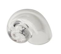 Coquilles de crabe ermite,Coquilles de crabe ermites | Coquilles en verre transparent pour crabe ermite,Décoration de plage, Art avec coquillages, Ornements d'aquarium pour cacher